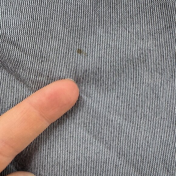 FJ Foot Joy Chino Shorts Mens Grey Flat Front Nylon Stretch 6" Size 32 - Picture 11 of 12